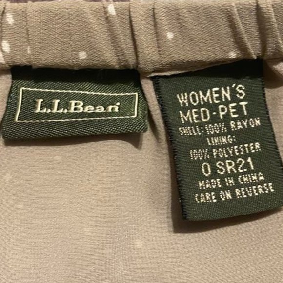 L.L. Bean Medium Petite Skirt 5/$25 - Picture 2 of 3